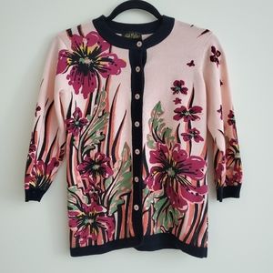 Bob Mackie Floral Cardigan